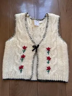 ニットベスト 110