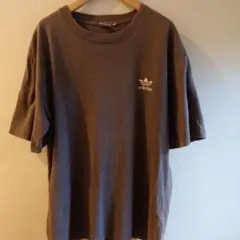 adidas Originals トレフォイルロゴ Tシャツ グレー L