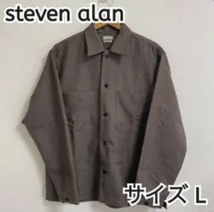 steven alan スティーブンアラン​ フレンチカバーオール 綿麻 L - メルカリ