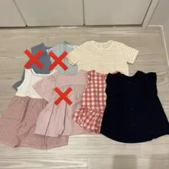 キッズ　ガール　9着セット　サイズ98-104