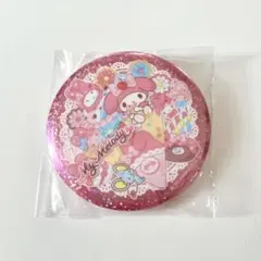 サンリオキャラクターズ キラキラBIG缶バッジ マイメロディ