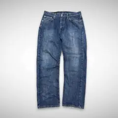 着画有）ラルフローレンポロジーンズデニムパンツRalph Lauren古着ワイド