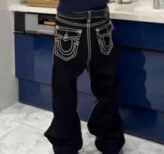 TrueReligion似黒デニム