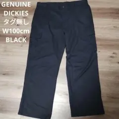 古着 GENUINEDICKIES カーゴパンツ タグ無し ブラックのサムネイル