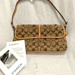 coach Signature Demi Clip pouch ワンショルダー