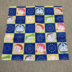【新品未使用】オリジナルふろしき サントリー×ドラえもん