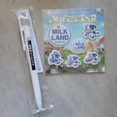 MILK LAND HOKKAIDO ボールペン＆シールセット