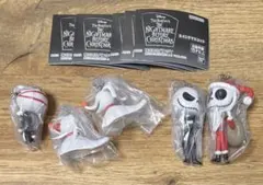 ナイトメアー ビフォア クリスマス スイングマスコット 全5種 ガチャガチャ