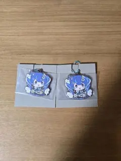 雪ミク2025 R賞 ラバーチャーム 2点セット 一番くじ