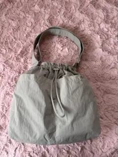 ドローストリング ショルダーバッグ ❤︎ オリーブOliveのサムネイル