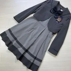 極美品 メゾピアノジュニア 大きい 160 セ－ラ－ジャケットワンピース 4点