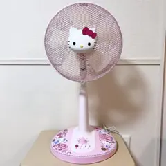 ハローキティ 扇風機 横向き サンリオ キティちゃん レトロ 家電 2004