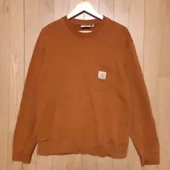 カーハート Carhartt Wip ポケットスエット ライトブラウン Ｍサイズ