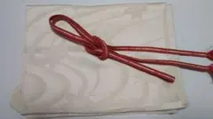 ピンクの帯揚げ、帯締めのセット 花4―310