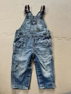 OshKosh B'gosh デニムオーバーオール 80