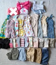 【27着にもう1着追加！！】90cm 夏服 女の子 まとめ売り