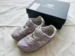 New Balance 373 パープルキッズスニーカー　17.5cm 無記名