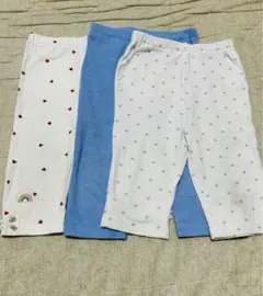 プティマイン　7分丈　レギンス　100