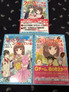 【小説】妖精チームG 事件ノート　3冊セット