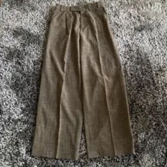 URBAN RESEARCH DOORS センタープレスワイドパンツ