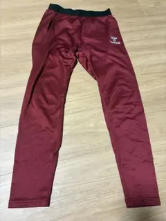 hummel バーガンディ インナータイツ S