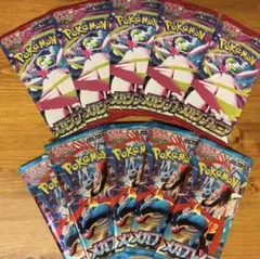 ポケモンカード　メガブレイブ　メガシンフォニア　10パック　新品未開封　未サーチ