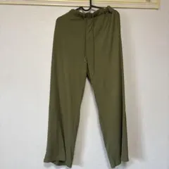 り*ん様 GU ワイドパンツ オリーブ色