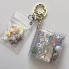 ⑥たまごっち キーホルダー付き シール帳 完成品 1点