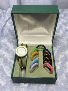 GUCCI グッチ チェンジベゼル 時計 箱付 全揃い - メルカリ