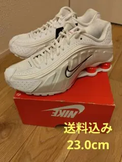 【送料込み】ナイキ ウィメンズ ショックスR4 セイル/クリムゾン 2