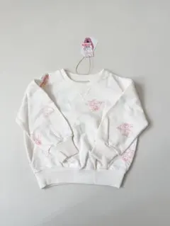 新品【しまむら × softcheese】nicoソウガラトレーナー 110cm