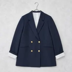 VIS ヴィス【美easy】コンフォート金ボタンジャケット イージーケアUVケアのサムネイル