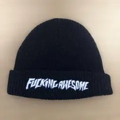 Fucking Awesome ニット帽 ビーニー ブラックのサムネイル