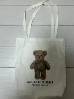 GELATO PIQUE ホリデーベア　プリントトートバッグのサムネイル