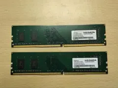I-O DATA DDR4-2400 4GB デスクトップ用メモリ 2枚セットのサムネイル