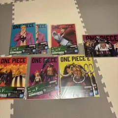 ONE PIECE ビジュアル色紙 8枚セット