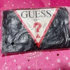 GUESS ポーチ ブラック 未使用エコバッグ