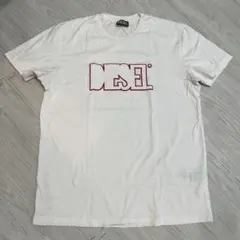 DIESEL ディーゼル ホワイト 白 Tシャツ ロゴ プリント メンズ