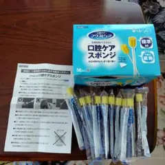 カワモト マウスピュア 口腔ケアスポンジ Mサイズ 10本