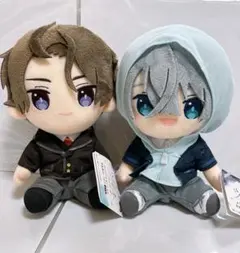 ツルネ つながりの一射 オリジナル ぬいぐるみ 二階堂 永亮 藤原 愁