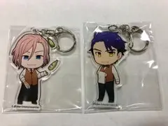 A3! アニカフェ アクキー アクリルキーホルダー 摂津万里＆兵頭十座セット