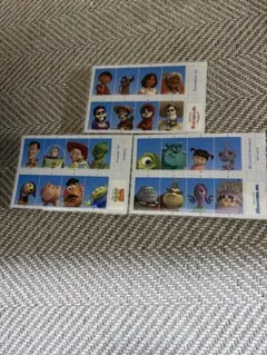 Pixar展限定　ディズニー・ピクサーキャラクターシール 3枚セット