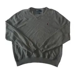 Polo by Ralph Lauren コットンニット グレー