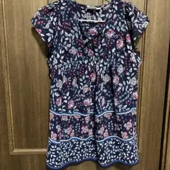 GAP 花柄 半袖 トップス XS