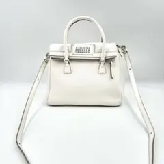 Maison Margiela 5AC SMALL ホワイト　2way レザー