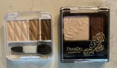 ParaDo パラドゥ　アイシャドウパレット 2点セット　PK BR