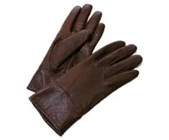 レディース　レザー　手袋　　ブラウン