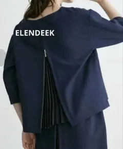 2026年最新】ELENDEEK カラー：ネイビー系 レディース 五分袖・七分袖 