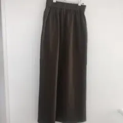 AUNT MARIE'S タイトスカート ロング丈 カーキ TALLサイズのサムネイル