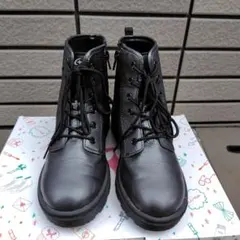 Ni-mo（ニーモ） レースアップブーツ ブラック　22.0㎝